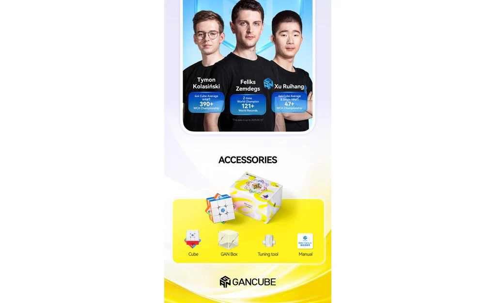 GAN i Carry 4 3x3 (Magnetic) - Bluetooth Smart Cube - Image 19