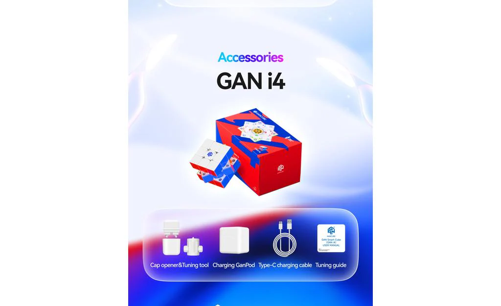 GAN i4 3x3 Leap (Magnetic, Ball-Core) - Bluetooth Smart Cube - Image 25