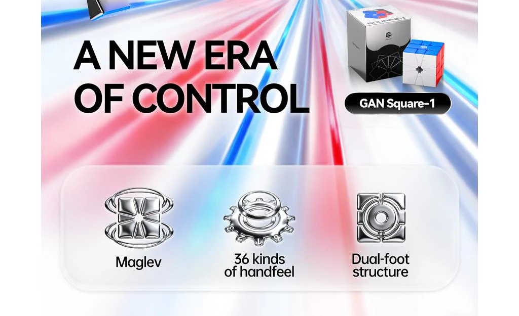 GAN Square-1 (Magnetic, MagLev, Core Magnets, UV Coated) - Image 4