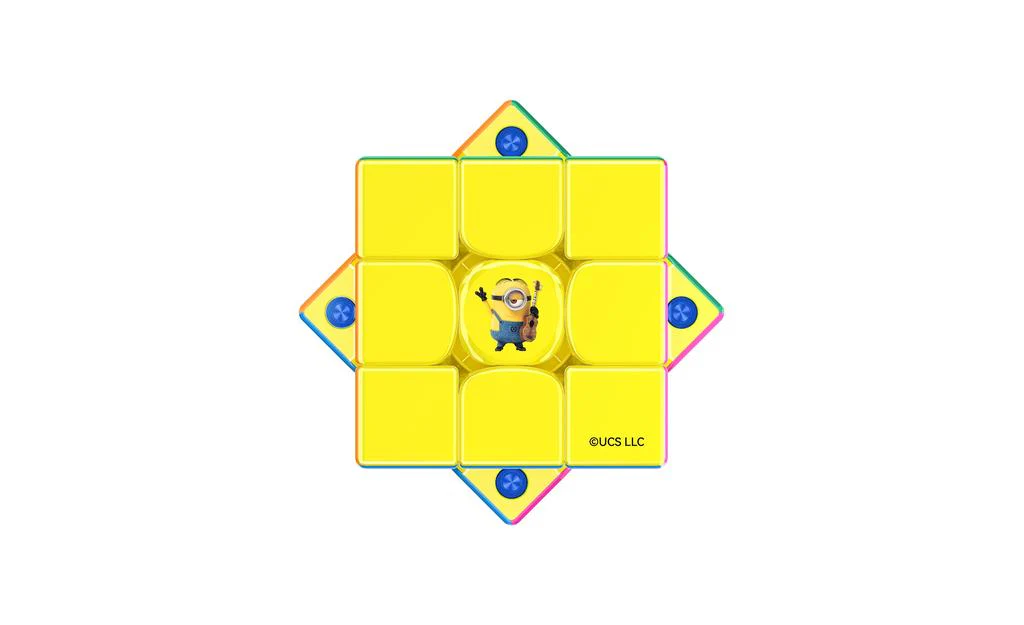 GAN V100 3x3 (Magnetic, MagLev, Core Magnets, UV Coated) - Minions Edition - Image 2