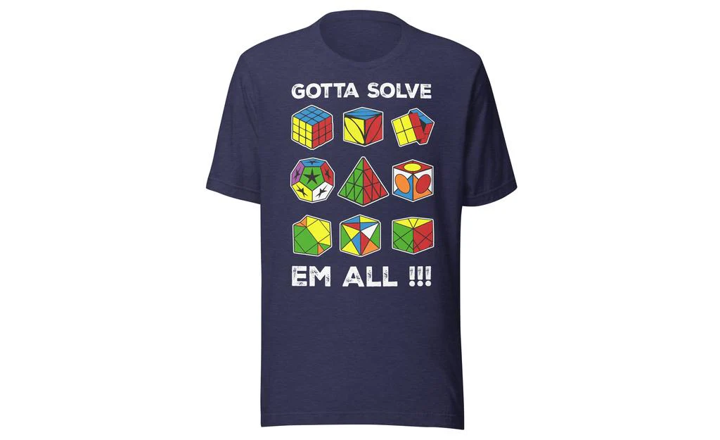 Gotta Solve Em All - Rubik's Cube Shirt - Image 6