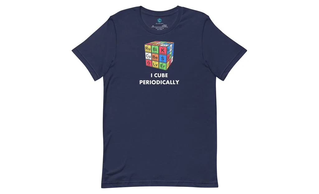 I Cube Periodically - Rubik's Cube Shirt - Image 4