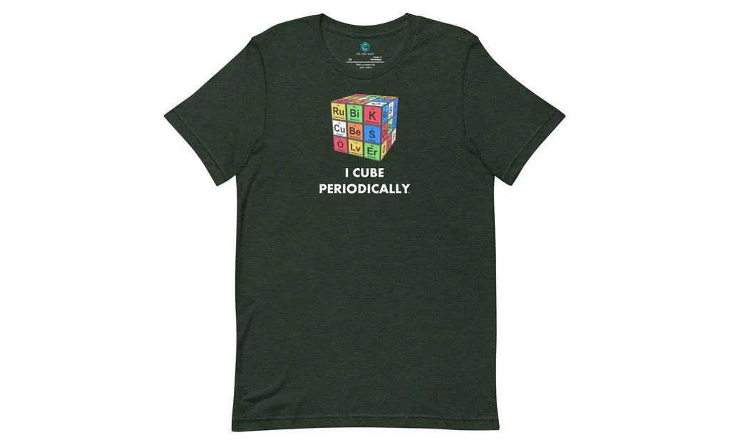 I Cube Periodically - Rubik's Cube Shirt - Image 5