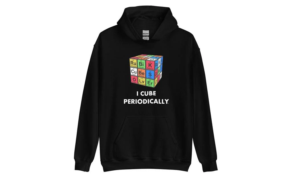 I Cube Periodically - Rubik's Cube Hoodie - Image 2