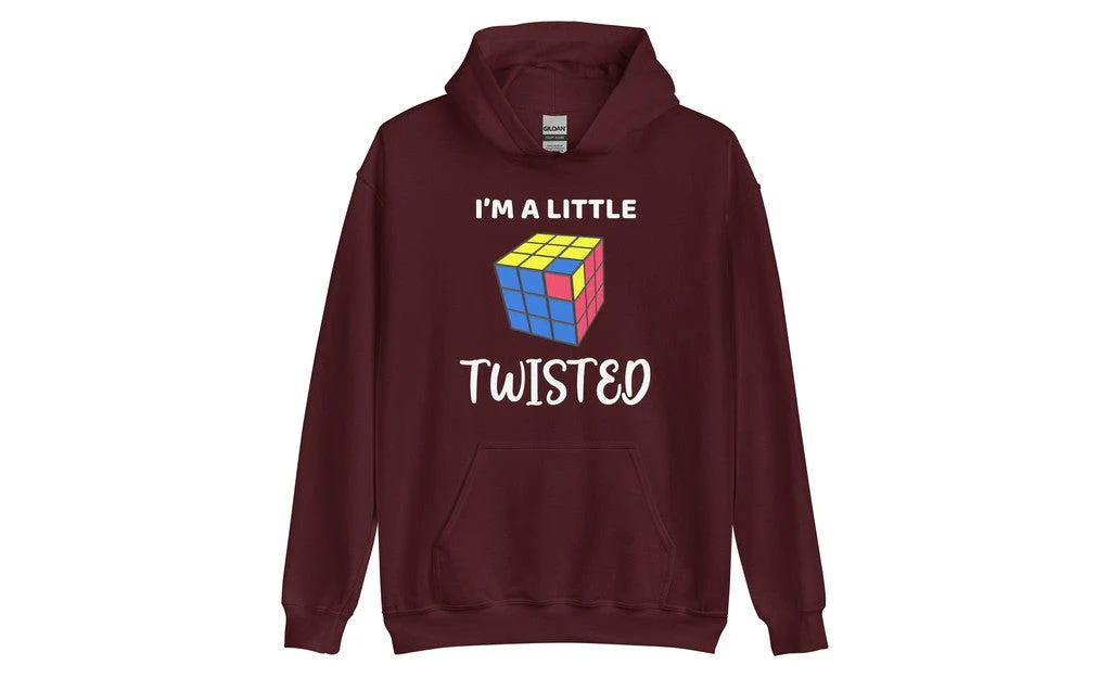 I'm a Little Twisted - Rubik's Cube Hoodie - Image 11