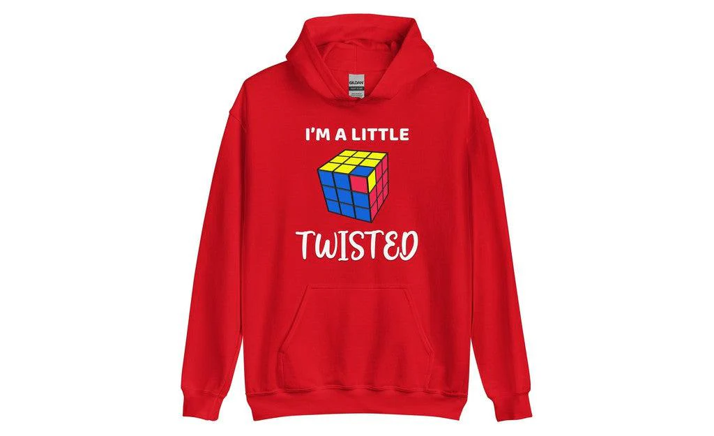 I'm a Little Twisted - Rubik's Cube Hoodie - Image 12