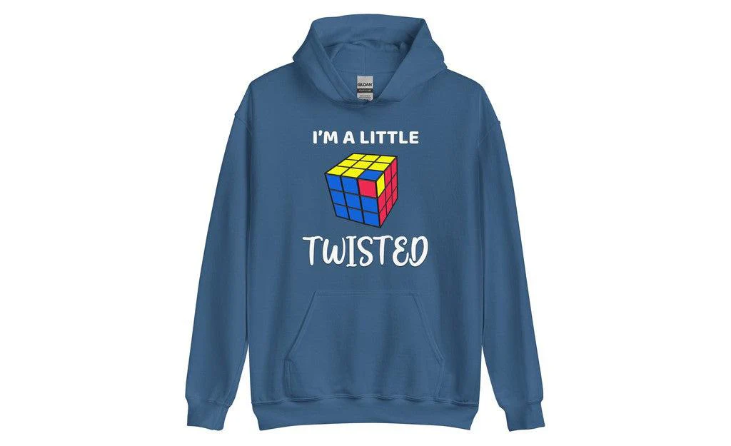 I'm a Little Twisted - Rubik's Cube Hoodie - Image 13