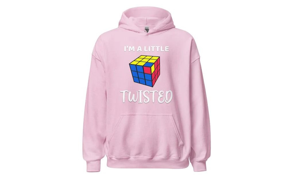 I'm a Little Twisted - Rubik's Cube Hoodie - Image 8