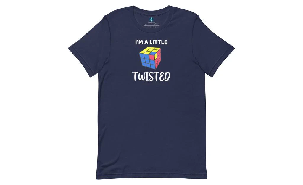I'm a Little Twisted - Rubik's Cube Shirt