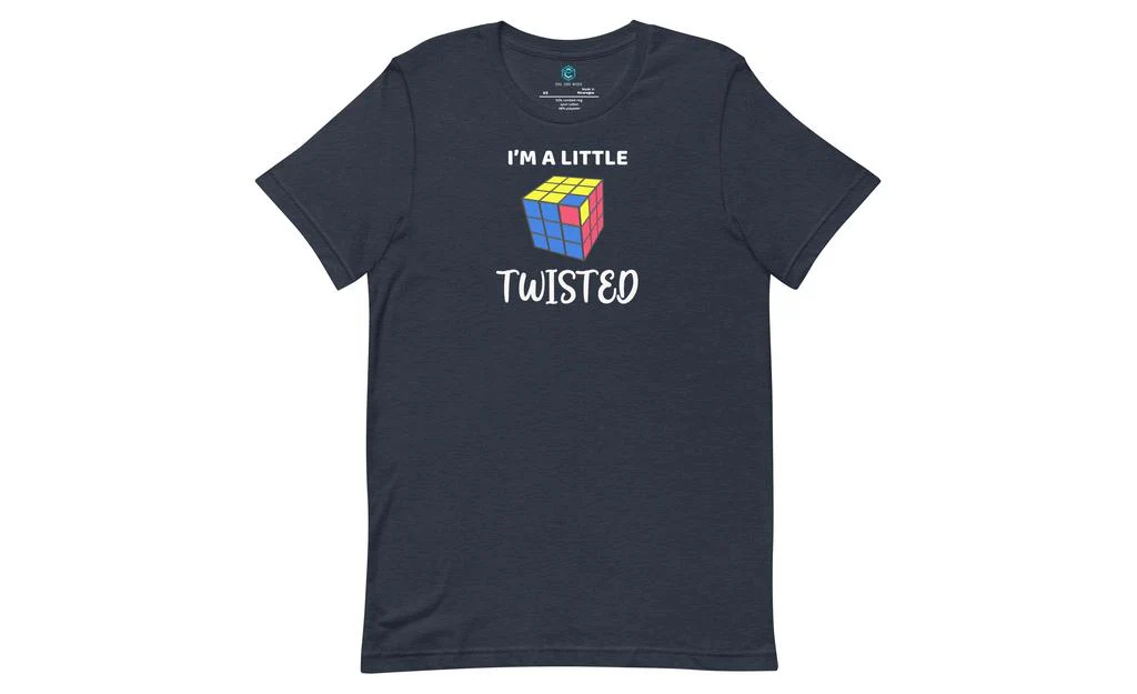I'm a Little Twisted - Rubik's Cube Shirt - Image 6