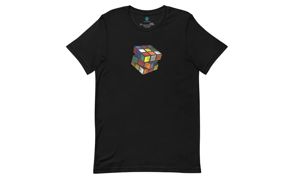 Lit Cube - Rubik's Cube Shirt - Image 3