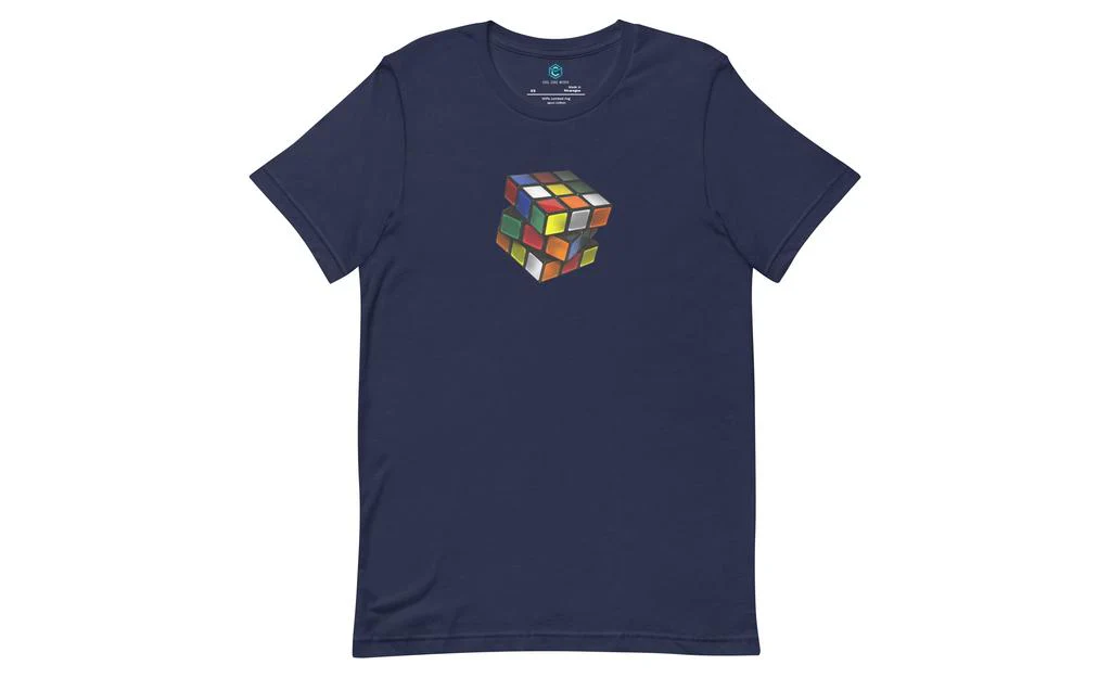 Lit Cube - Rubik's Cube Shirt - Image 4