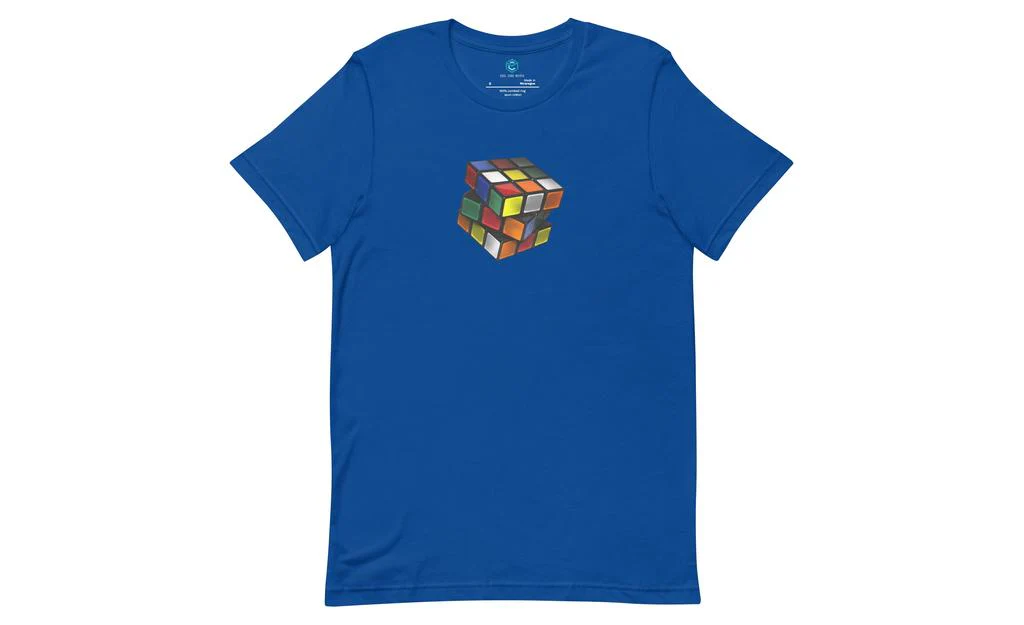 Lit Cube - Rubik's Cube Shirt - Image 7
