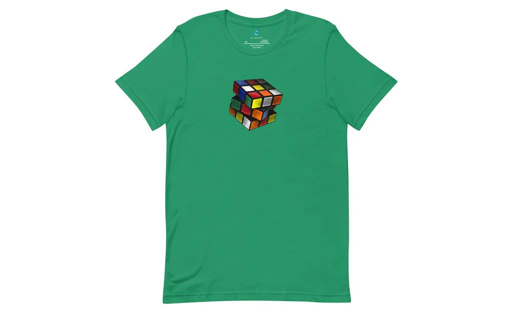 Lit Cube - Rubik's Cube Shirt - Image 9
