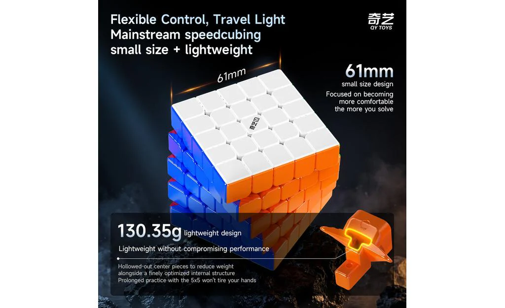 QiYi M Pro 5x5 (Magnetic, Ball-Core, UV Coated) - Image 16