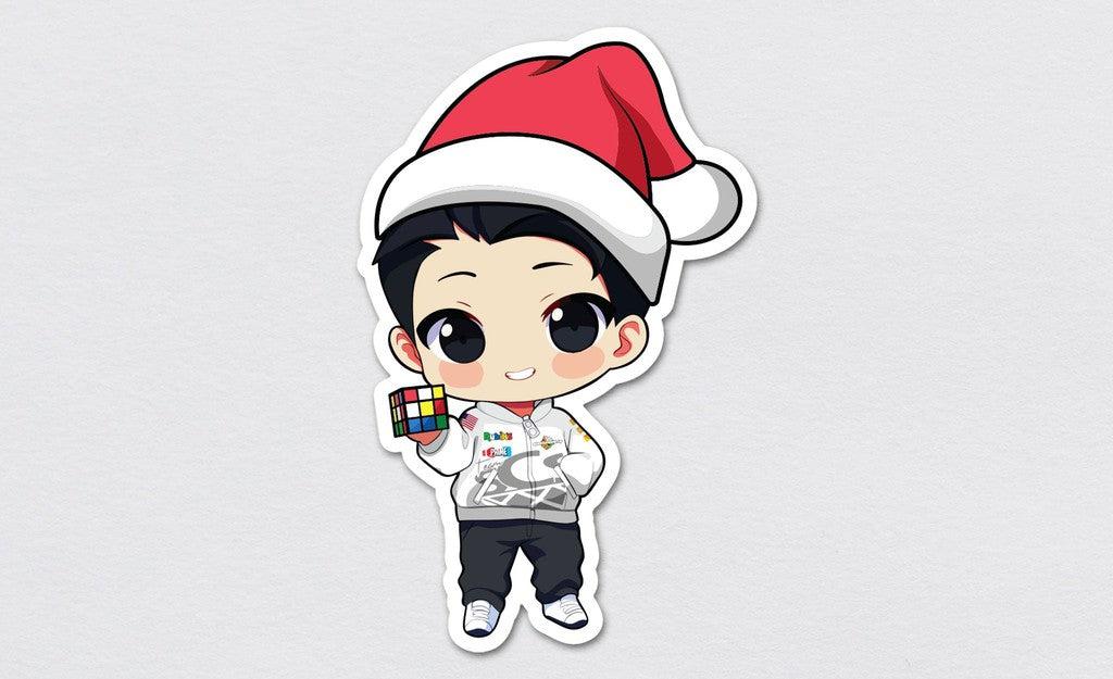 Max Park Santa Christmas Decal Sticker - Limited Edition