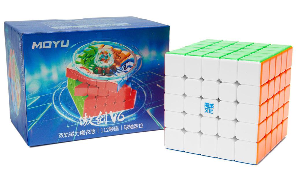 MoYu AoChuang 5x5 V6 Double-Track (Magnetic, Ball-Core, UV Coated)
