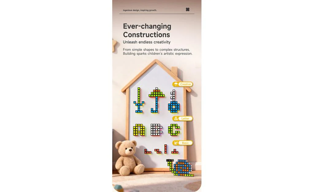 MoYu Building Blocks (Magnetic, Glow in the Dark) - 9 Blocks - Image 14