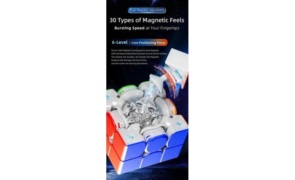MoYu HuaMeng TG 3x3 (Magnetic, Ball-Core, UV Coated) - Image 16
