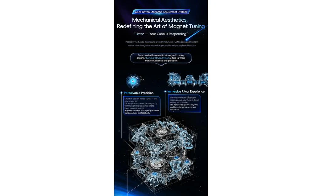MoYu HuaMeng TG 3x3 V2 (Magnetic, 20-Magnet Ball-Core, UV Coated) - Image 12