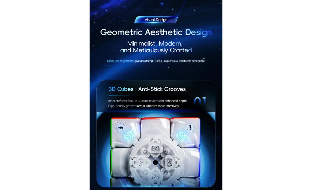 MoYu HuaMeng TG 3x3 V2 (Magnetic, 20-Magnet Ball-Core, UV Coated) - Image 17