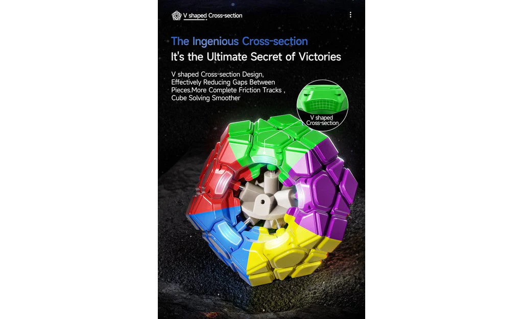 MoYu MeiLong Megaminx V2 (Magnetic) - Image 7