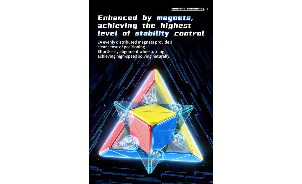 MoYu MeiLong Pyraminx V2 (Magnetic) - Image 8