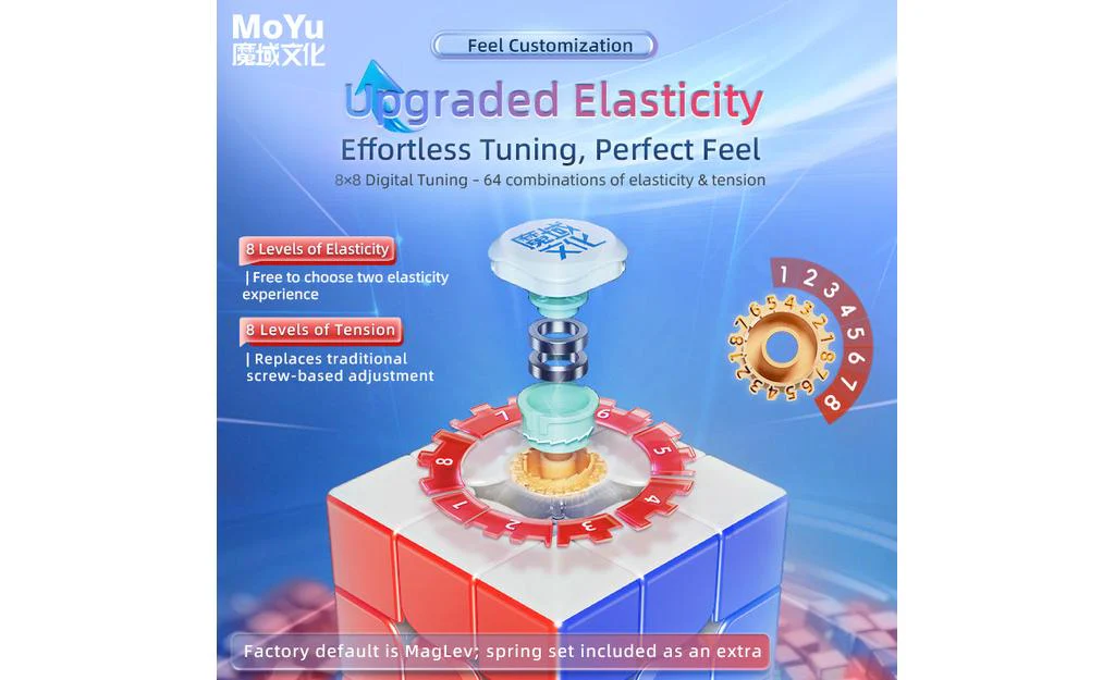 MoYu Super AoLong 3x3 (Magnetic, MagLev, 20-Magnet Ball-Core) - Image 10