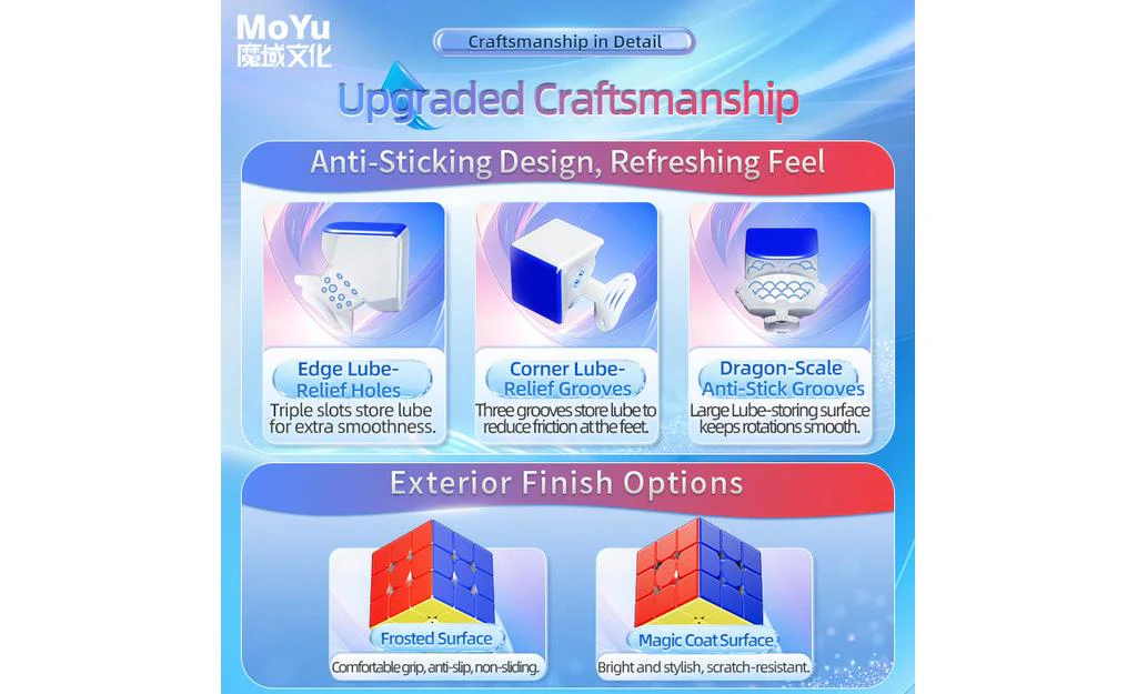 MoYu Super AoLong 3x3 (Magnetic, MagLev, 20-Magnet Ball-Core) - Image 11