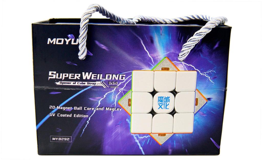 MoYu Super WeiLong 3x3 (Magnetic, MagLev, 20-Magnet Ball-Core, UV Coated) - Image 7