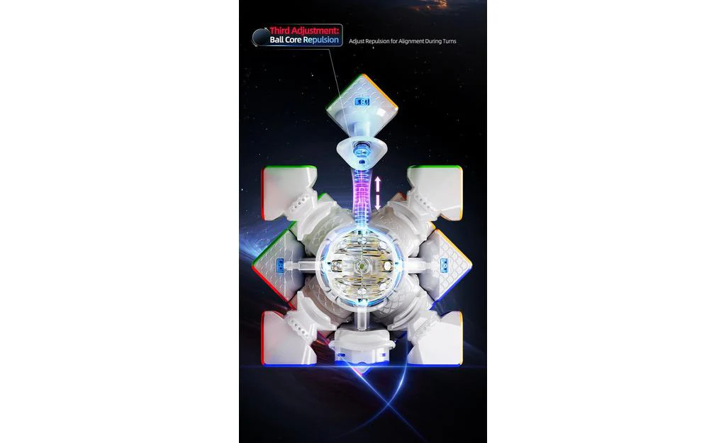MoYu Super WeiLong 3x3 V2 (Magnetic, 20-Magnet Ball-Core, UV Coated) - Image 12
