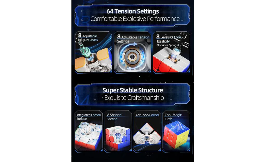 MoYu Super WeiLong 3x3 V2 (Magnetic, 20-Magnet Ball-Core, UV Coated) - Image 15