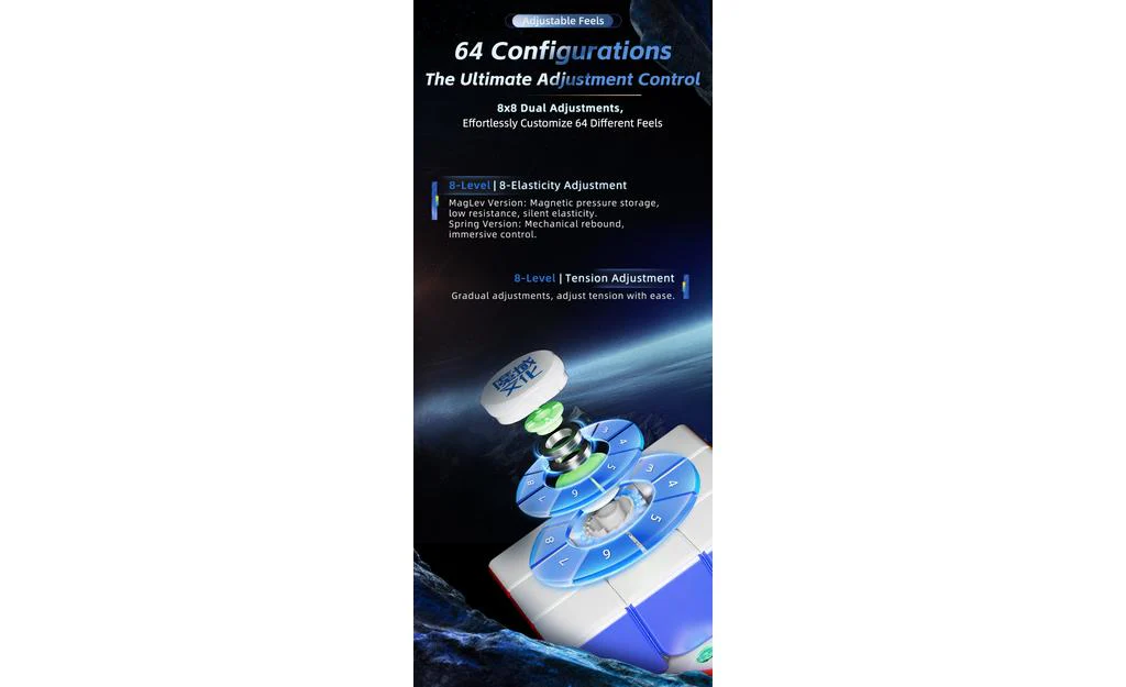 MoYu WeiLong 3x3 V11 (Magnetic, Ball-Core, UV Coated) - Image 15