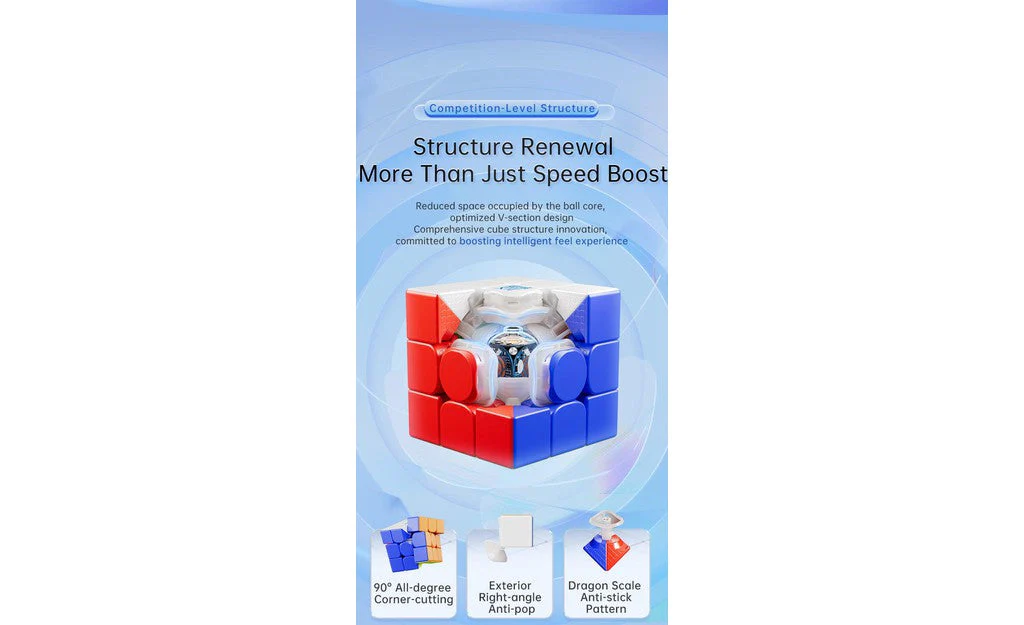 MoYu WeiLong AI 3x3 V10 (Magnetic, MagLev, Ball-Core, UV Coated) - Bluetooth Smart Cube - Image 18