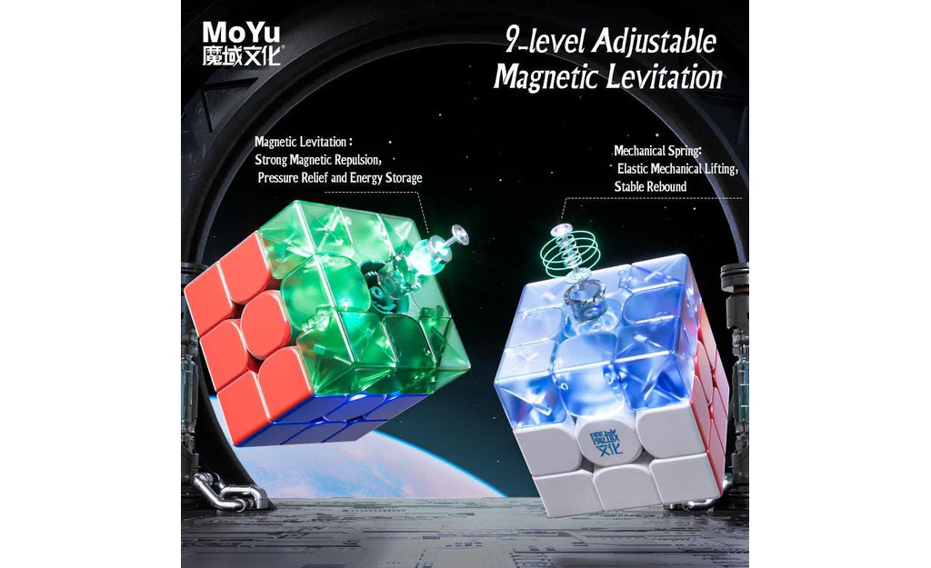 MoYu WeiLong WR M 3x3 V9 (Magnetic, MagLev) - Image 10