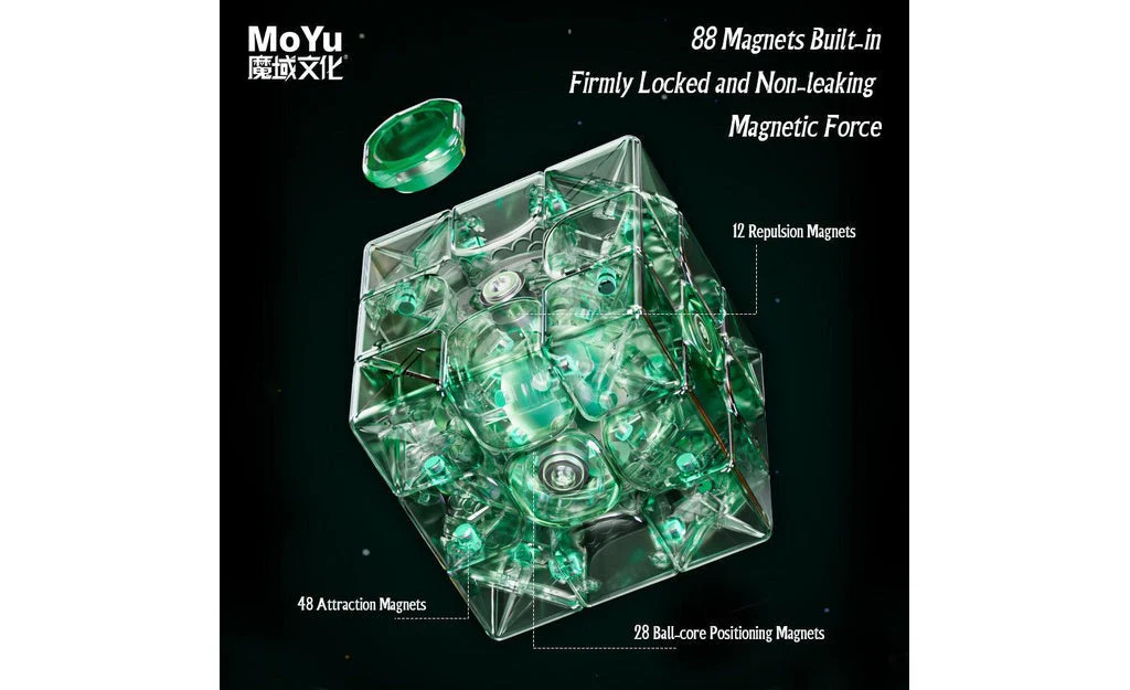 MoYu WeiLong WR M 3x3 V9 (Magnetic, MagLev) - Image 12