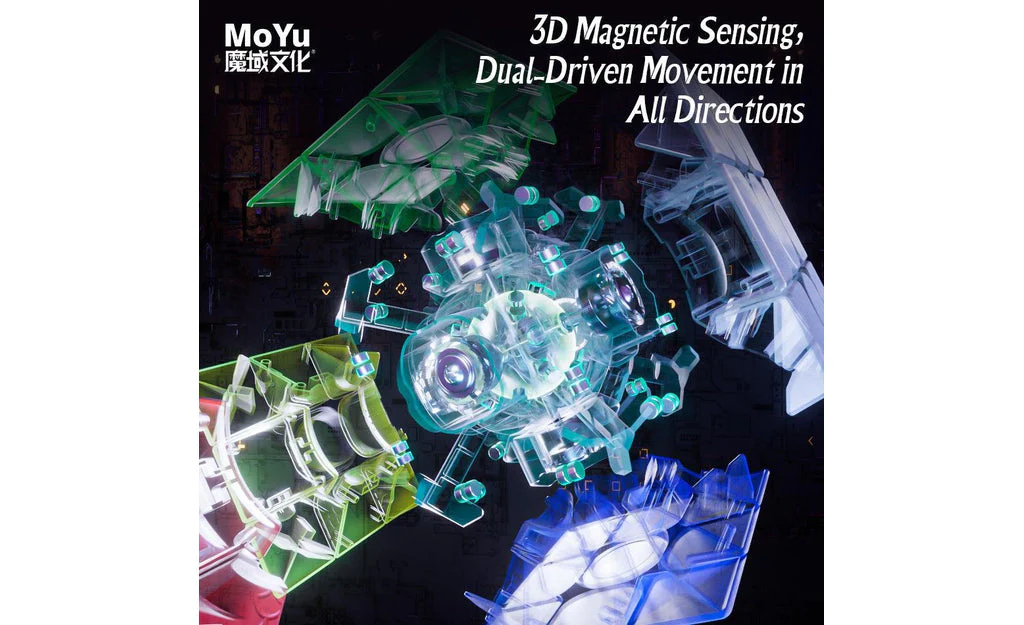 MoYu WeiLong WR M 3x3 V9 (Magnetic, MagLev) - Image 9