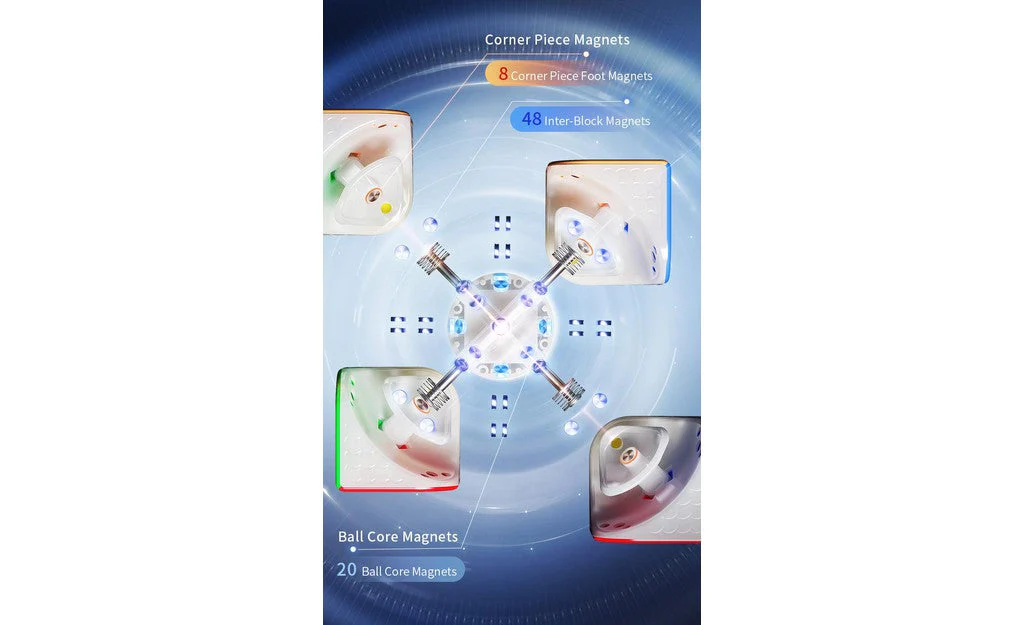 MoYu WeiPo 2x2 V5 (Magnetic, 20-Magnet Ball-Core, UV Coated) - Image 12