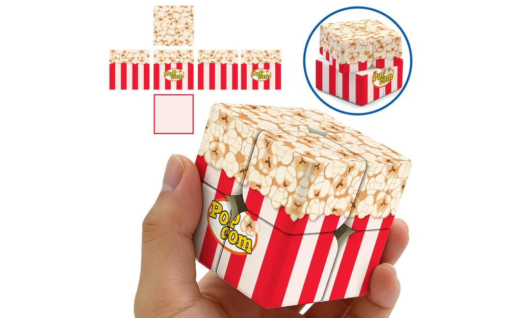 Ziina Star Popcorn 2x2 (UV Printed)