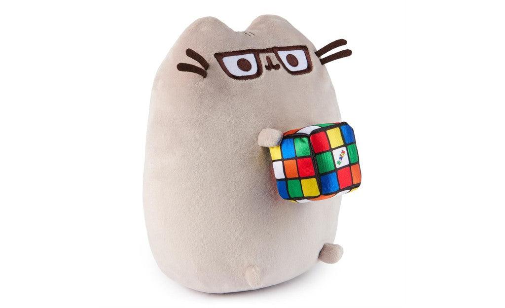 Pusheen with Rubik's Cube Plushie - Image 2