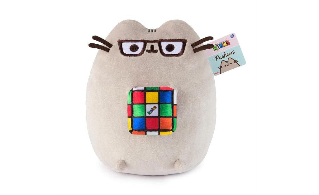 Pusheen with Rubik's Cube Plushie - Image 4