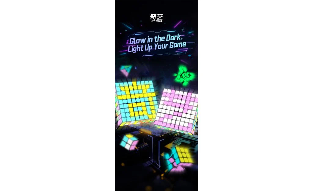 QiYi 3x3 (Magnetic, Glow in the Dark) - Image 10