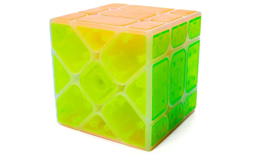 QiYi Fisher Cube (Tiled) - Icy Amber - Image 2
