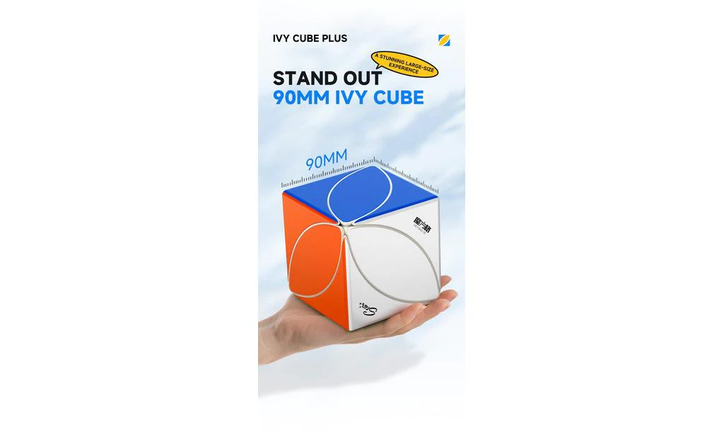 QiYi Ivy Cube Plus Big (Tiled) - 9cm - Image 7