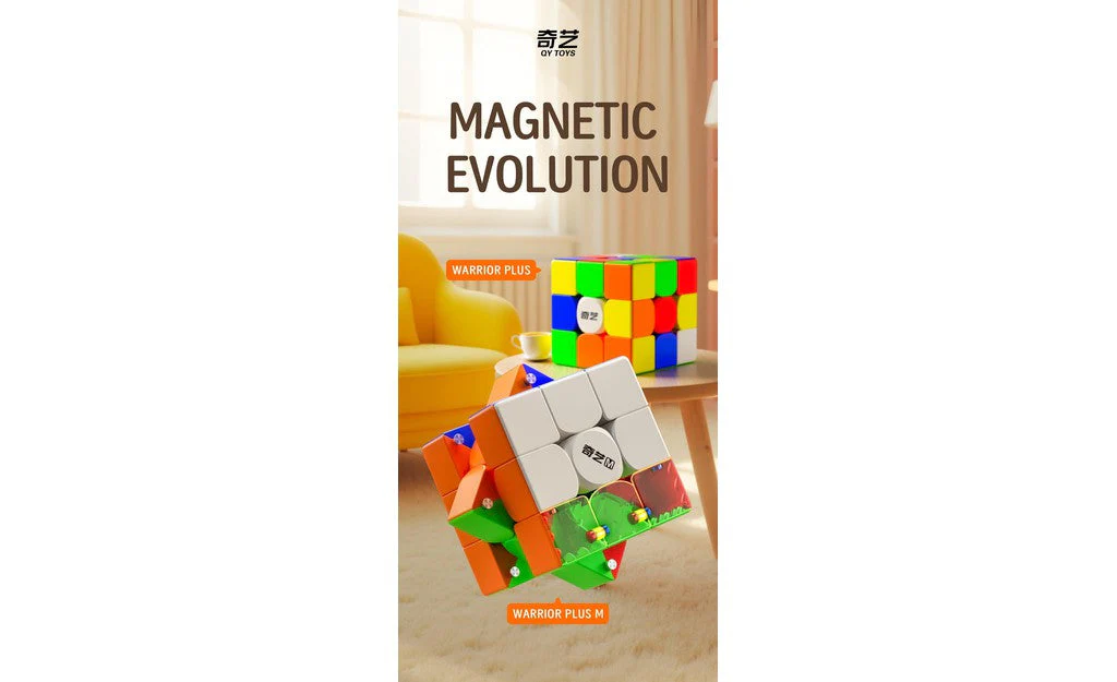 QiYi Warrior Plus Big 3x3 - 18.8cm (Magnetic) - Image 6