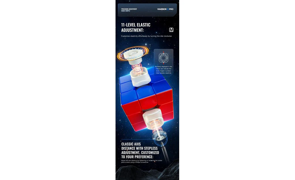 QiYi Warrior Pro 3x3 (Magnetic) - Image 7