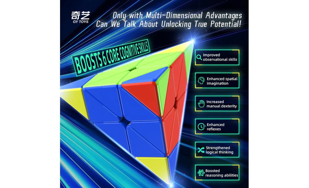 QiYi Warrior Pyraminx (Magnetic) - Image 14