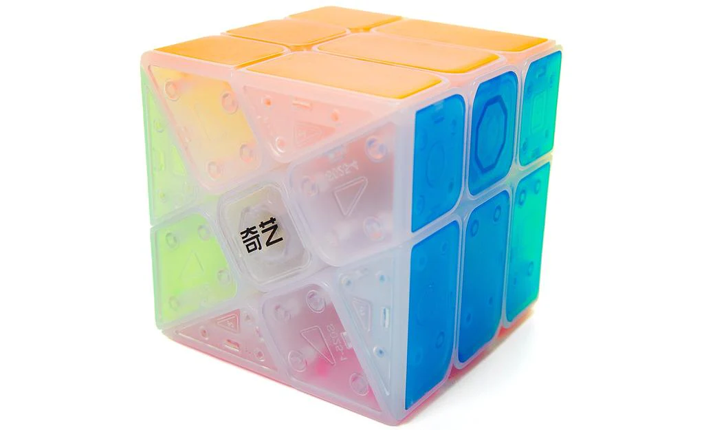 QiYi Windmill Cube (Tiled) - Icy Amber