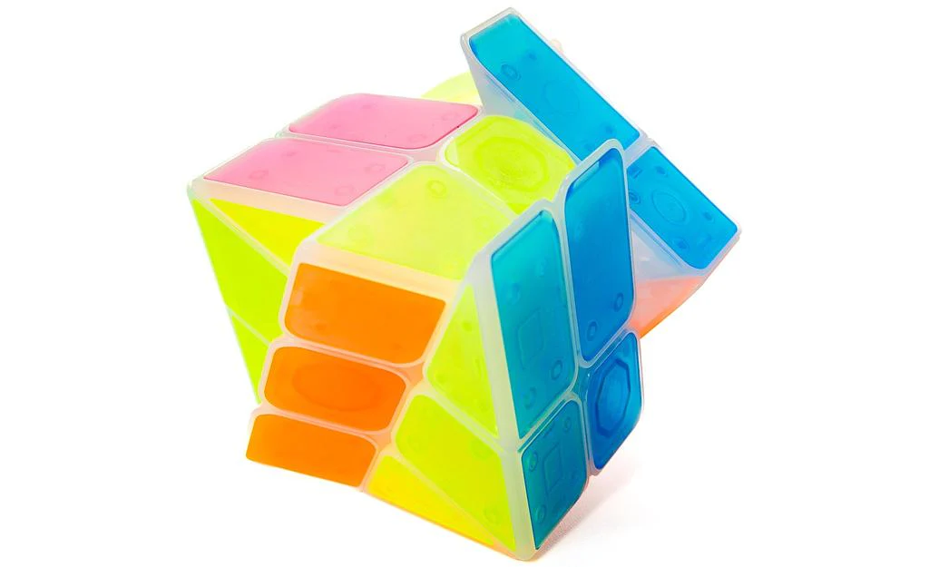 QiYi Windmill Cube (Tiled) - Icy Amber - Image 3
