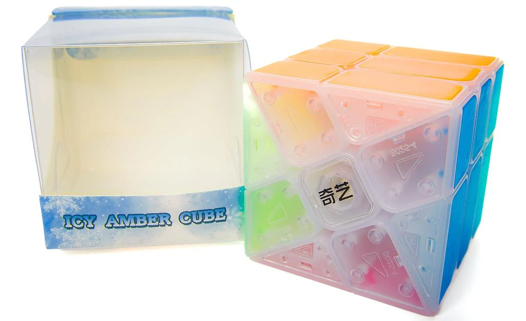 QiYi Windmill Cube (Tiled) - Icy Amber - Image 4